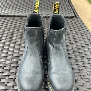 Black Leather Boots by Dr. Martens